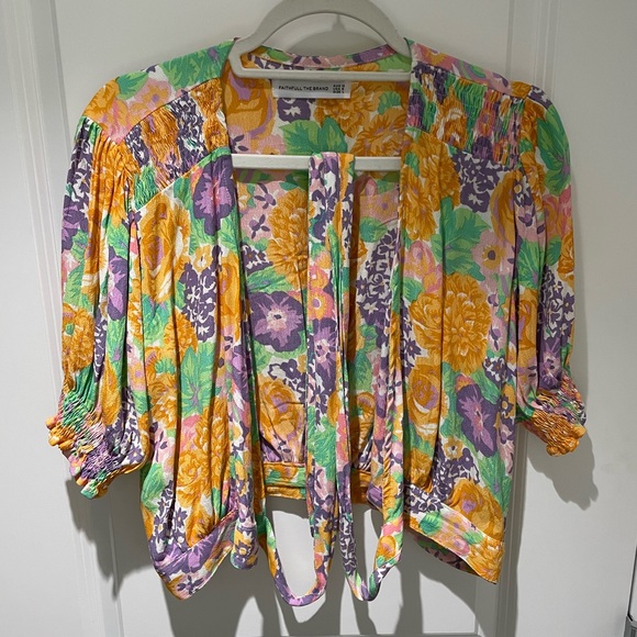 FAITHFULL THE BRAND | Floral La Colle Top - Picture 3 of 6